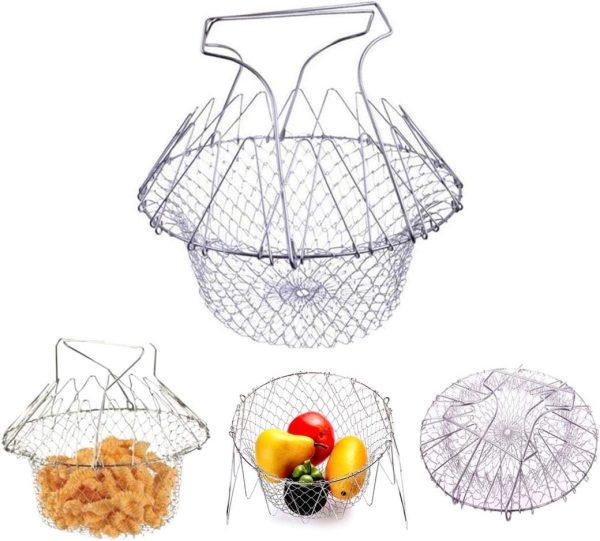 Deep Fry Basket - 304 Stainless Steel