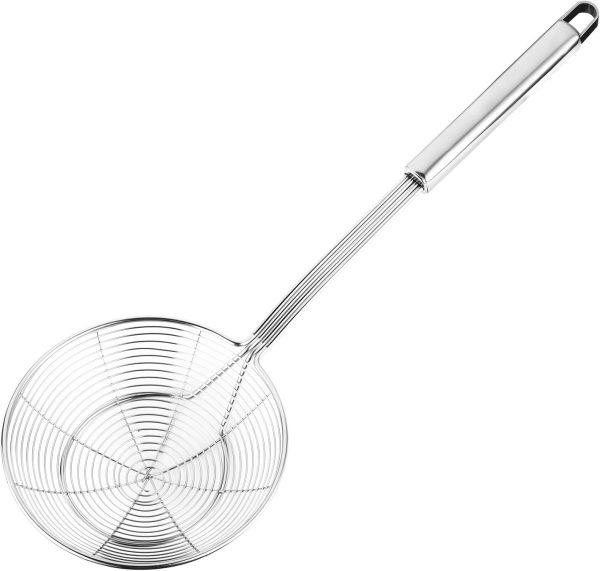 Solid Stainless Steel Spider Strainer Skimmer